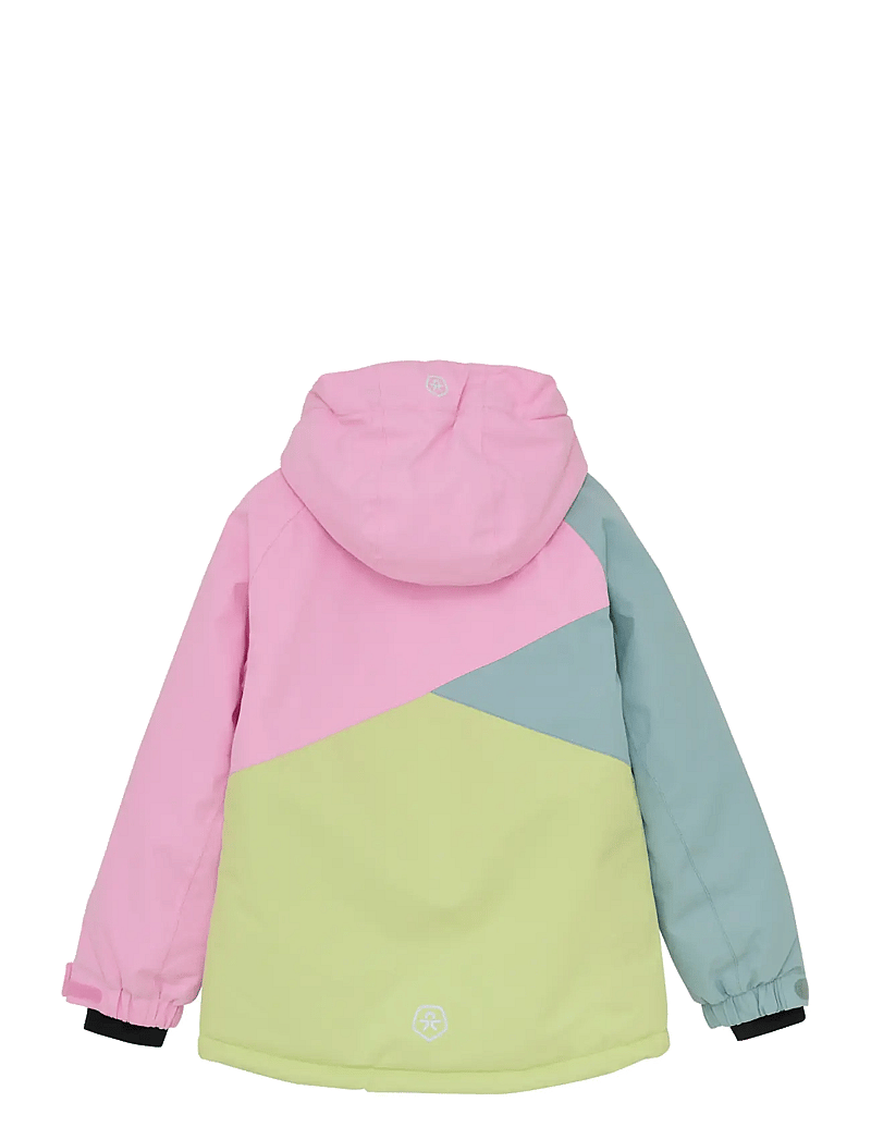 Color Kids - Ski Jacket - Colorblock - slēpošanas jakas - bonbon - 1