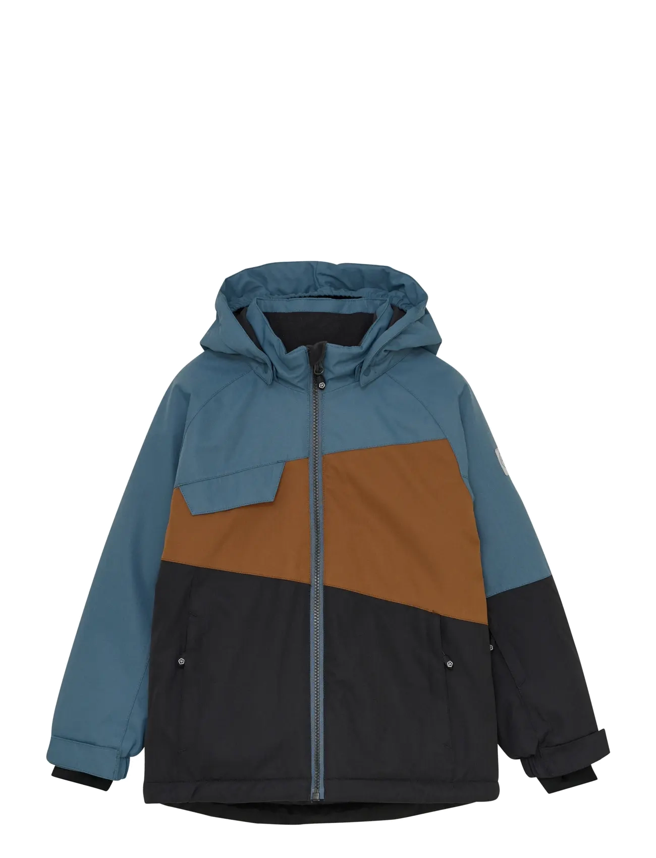 Color Kids Ski Jacket Colorblock, 104, Snow-ski Clothing, Mehrfarbig/gemustert - Jacket, Kinder