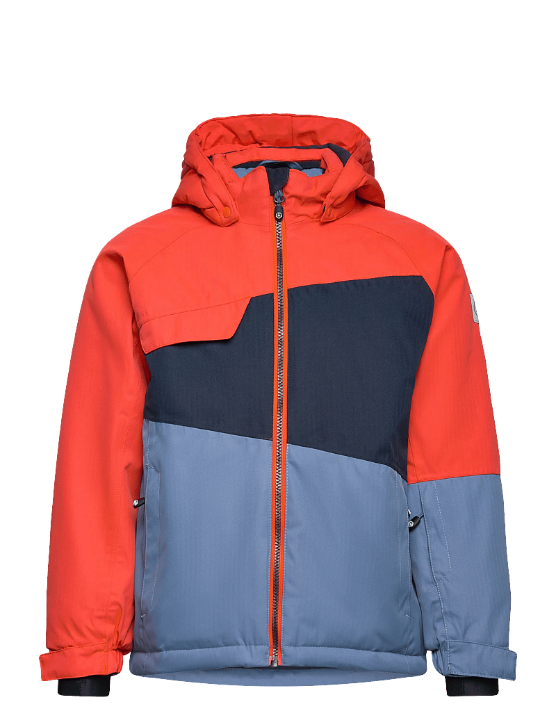 Color Kids - Ski Jacket - Colorblock - tangerine tango - 0