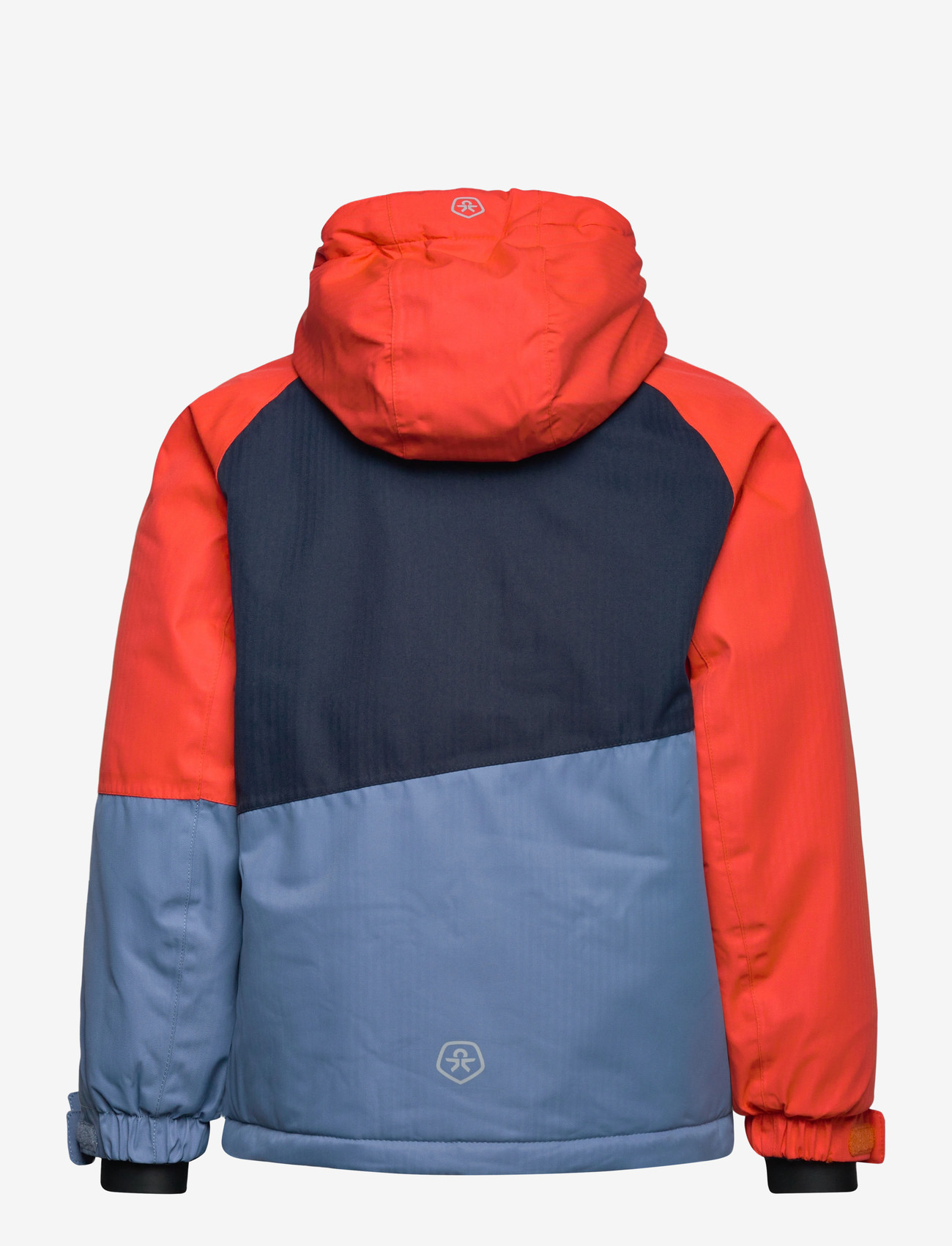 Color Kids - Ski Jacket - Colorblock - tangerine tango - 1