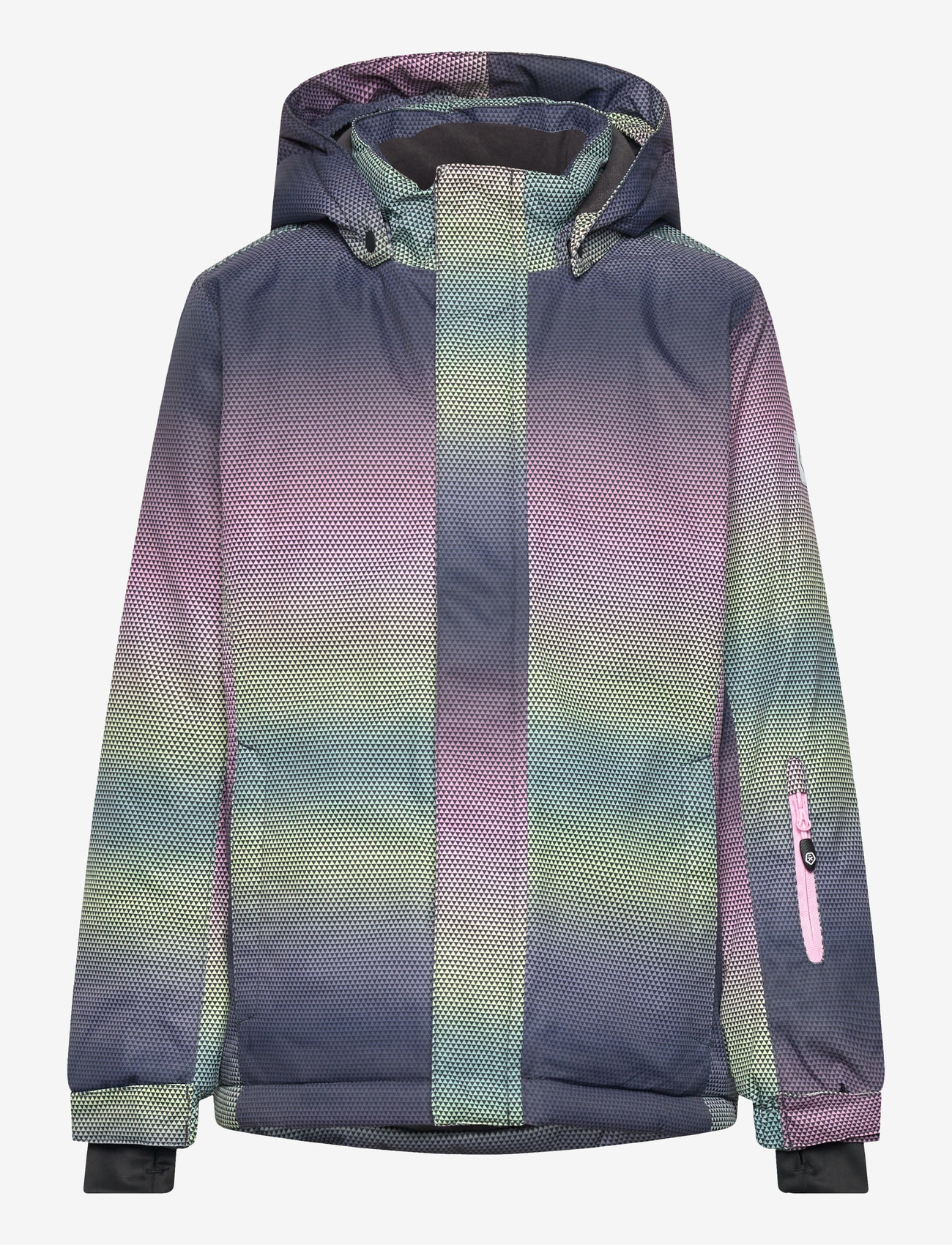 Color Kids - Ski Jacket - AOP - skijakker - bonbon - 0