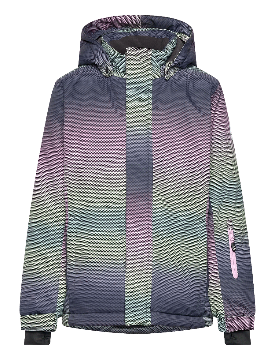 Color Kids - Ski Jacket - AOP - ski jackets - bonbon - 0
