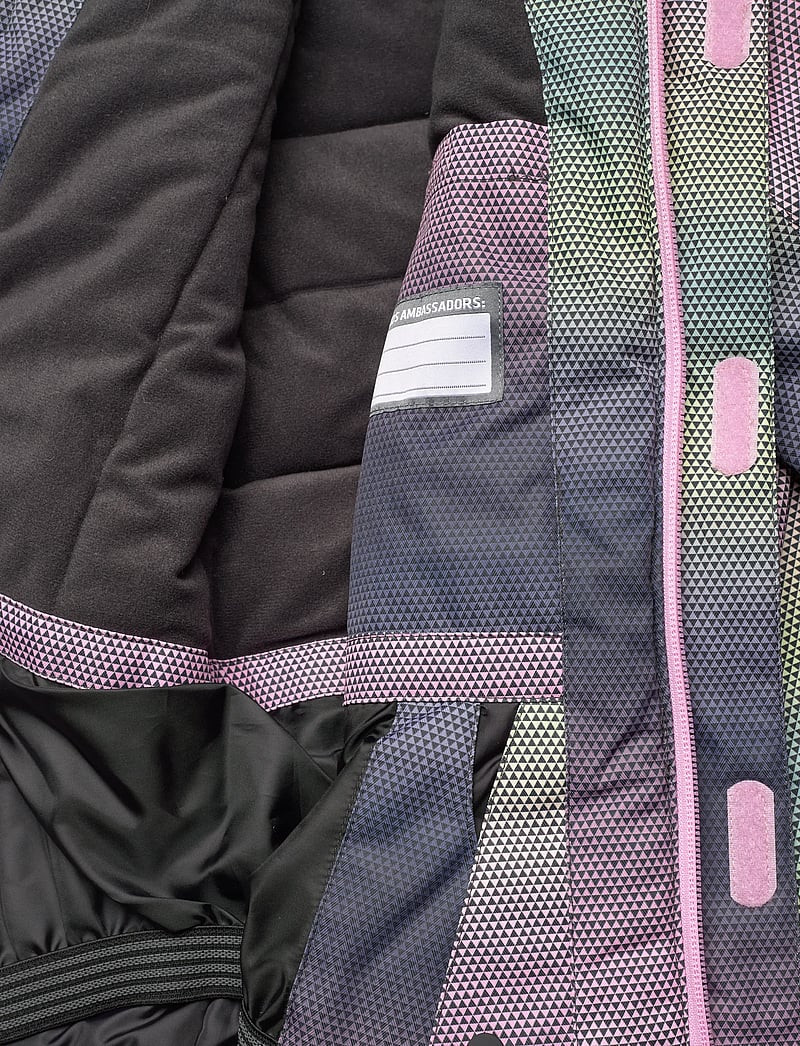 Color Kids - Ski Jacket - AOP - skijakker - bonbon - 4