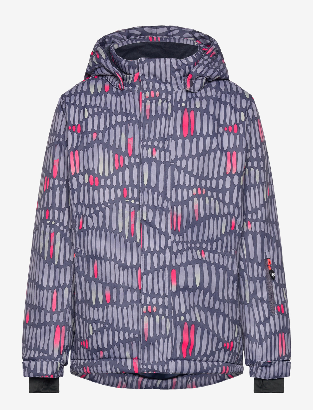 Color Kids - Ski Jacket - AOP - skijakker - graystone - 0