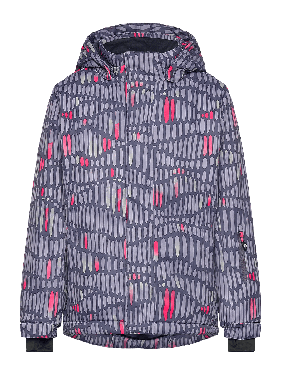 Color Kids - Ski Jacket - AOP - skidjackor - graystone - 0