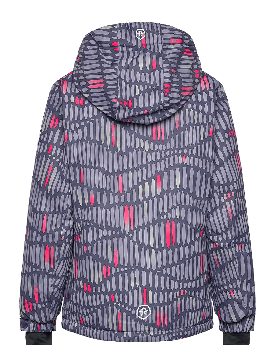 Color Kids - Ski Jacket - AOP - skidjackor - graystone - 1
