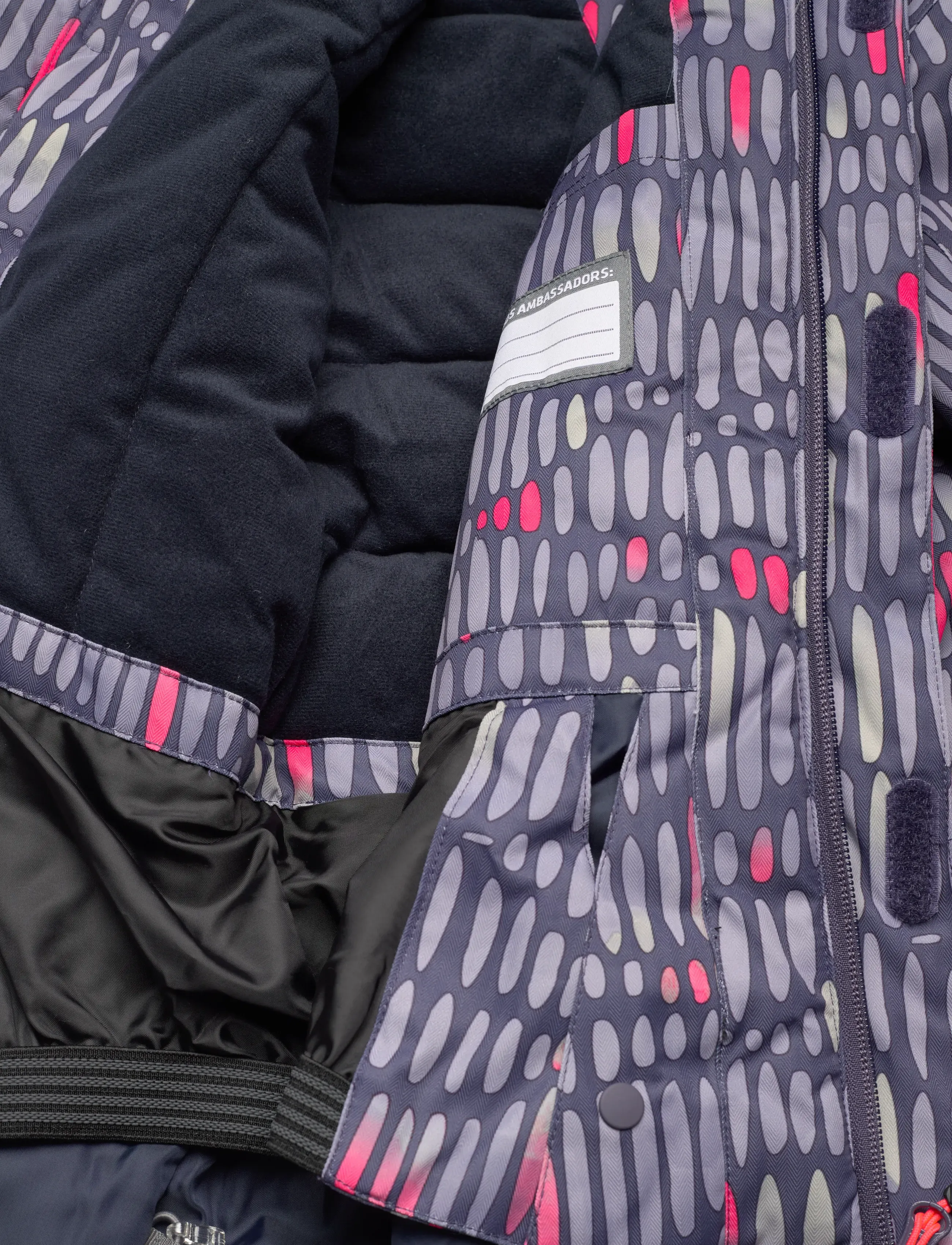 Color Kids - Ski Jacket - AOP - skidjackor - graystone - 4