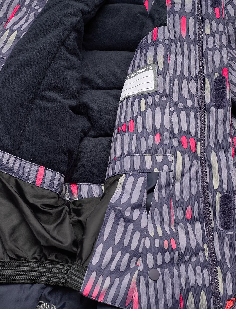 Color Kids - Ski Jacket - AOP - skidjackor - graystone - 4