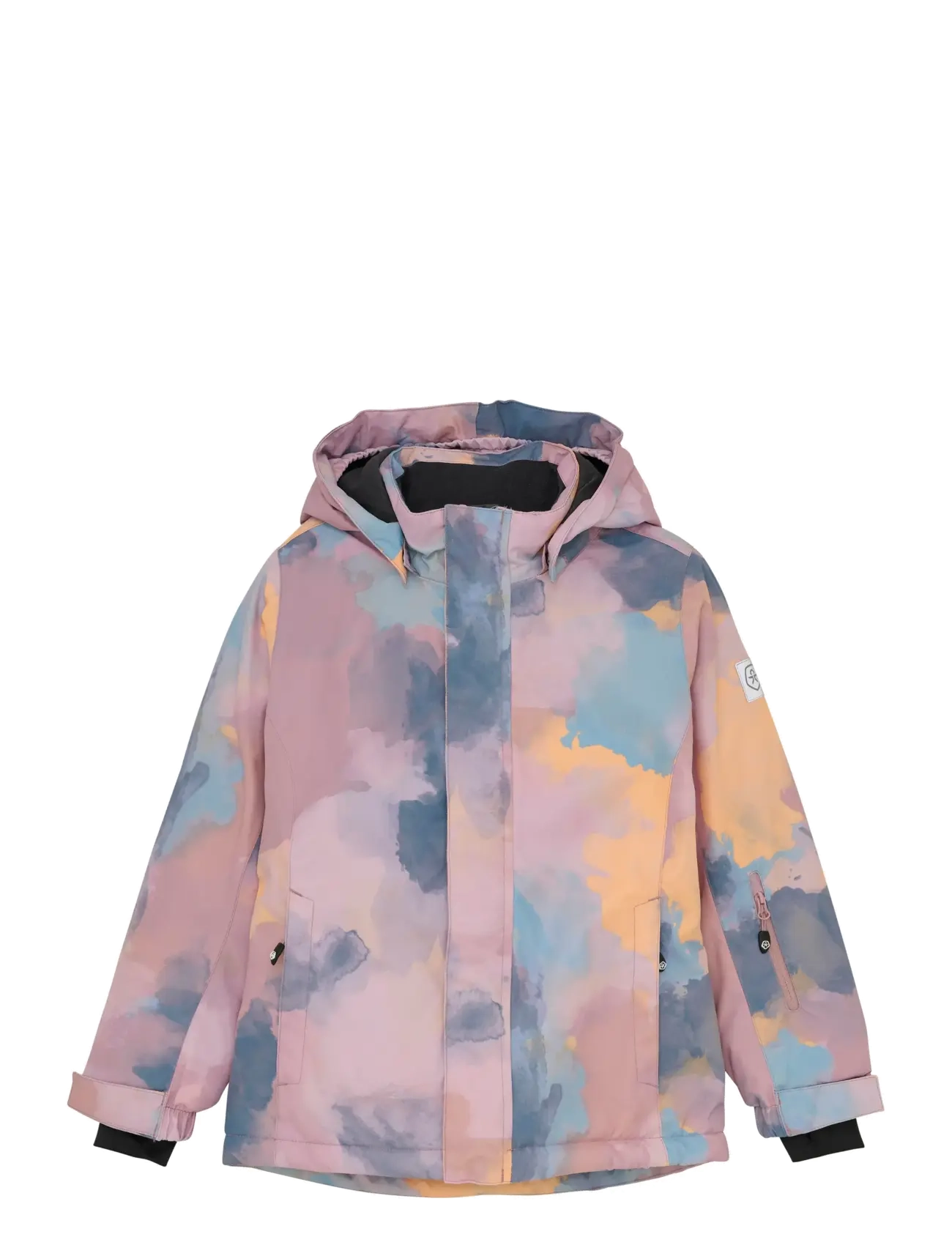 Color Kids Ski Jacket - AOP - Color Kids - WOODROSE / pink/rose