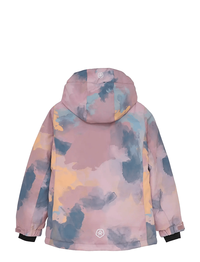 Color Kids - Ski Jacket - AOP - slēpošanas jakas - woodrose - 2