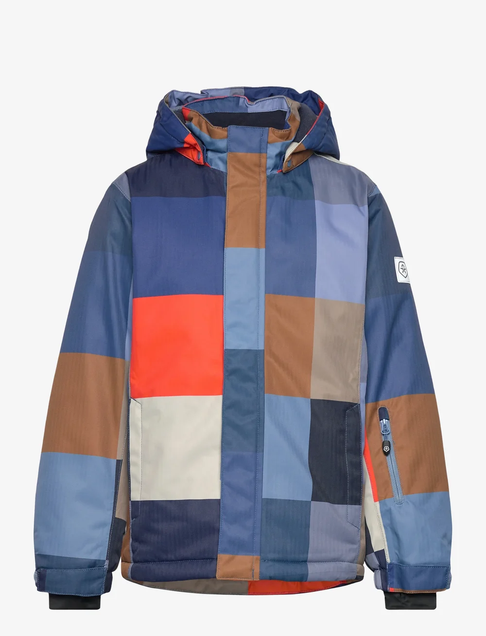 Color Kids - Ski Jacket - AOP - skijacken - coronet blue - 0
