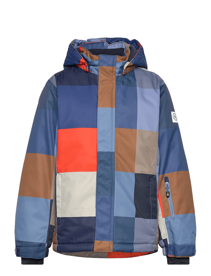 Color Kids - Ski Jacket - AOP - suusajoped - coronet blue - 0
