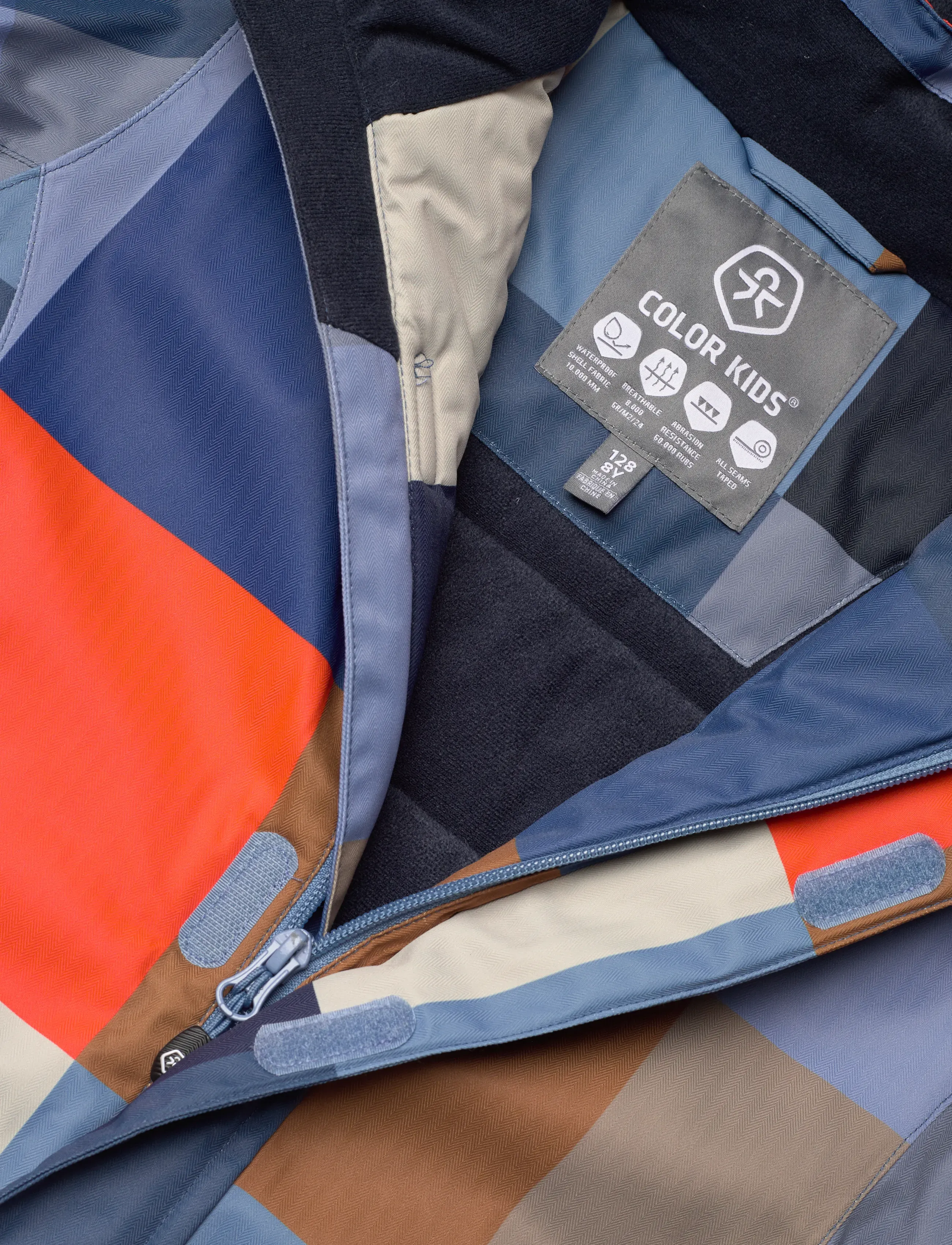 Color Kids - Ski Jacket - AOP - vinterjakker - coronet blue - 2
