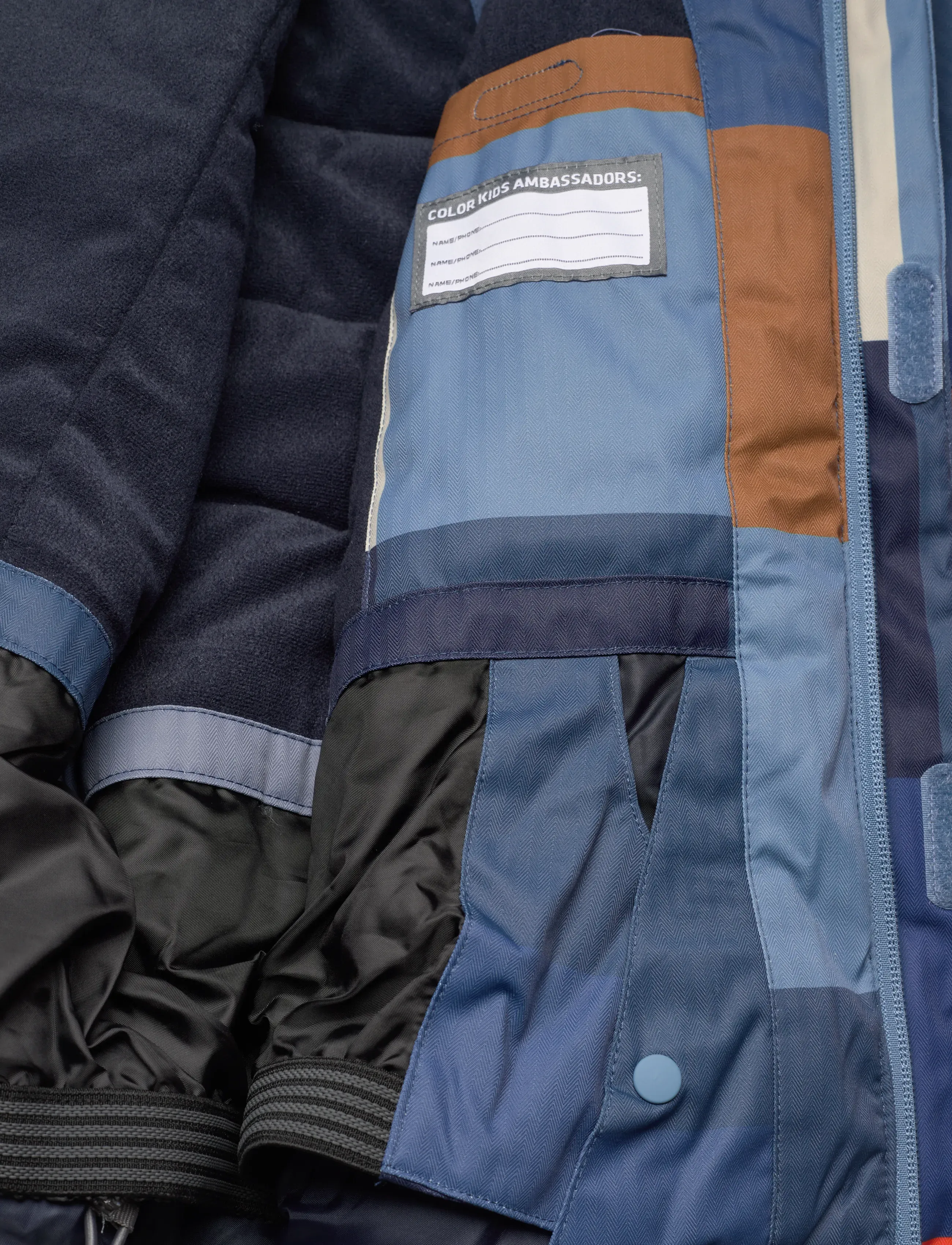 Color Kids - Ski Jacket - AOP - vinterjakker - coronet blue - 4
