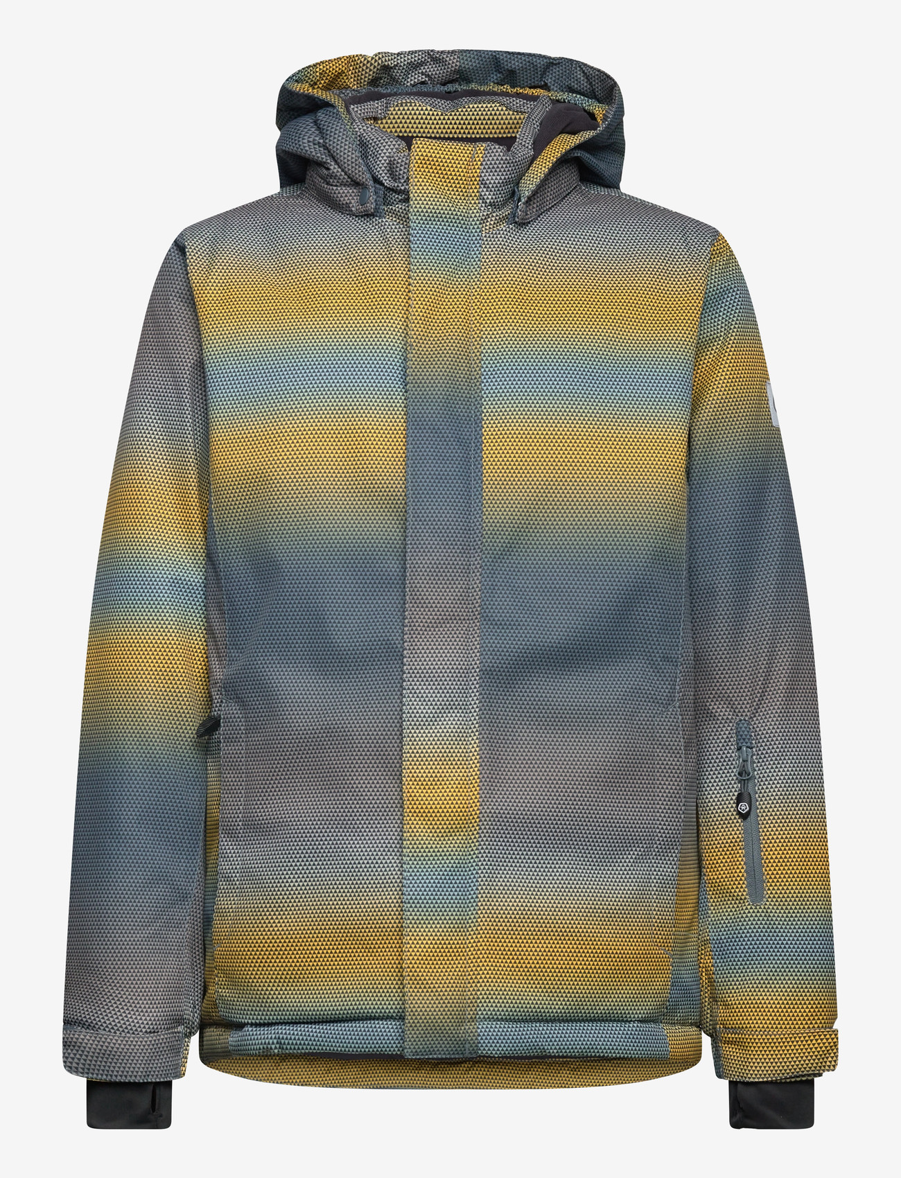 Color Kids - Ski Jacket - AOP - suusajoped - saffron - 0