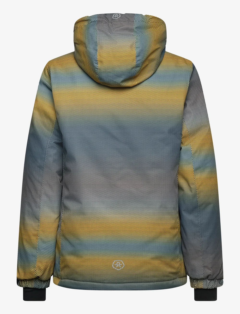 Color Kids - Ski Jacket - AOP - ski jackets - saffron - 1