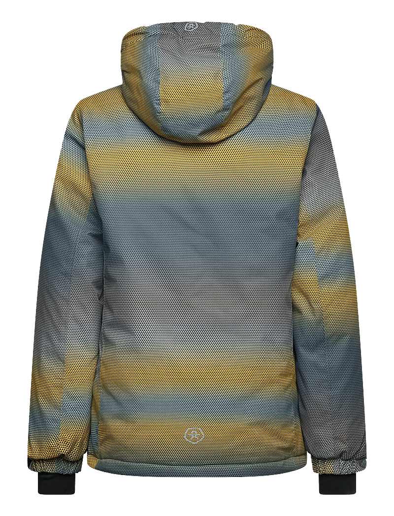 Color Kids - Ski Jacket - AOP - skijakker - saffron - 1