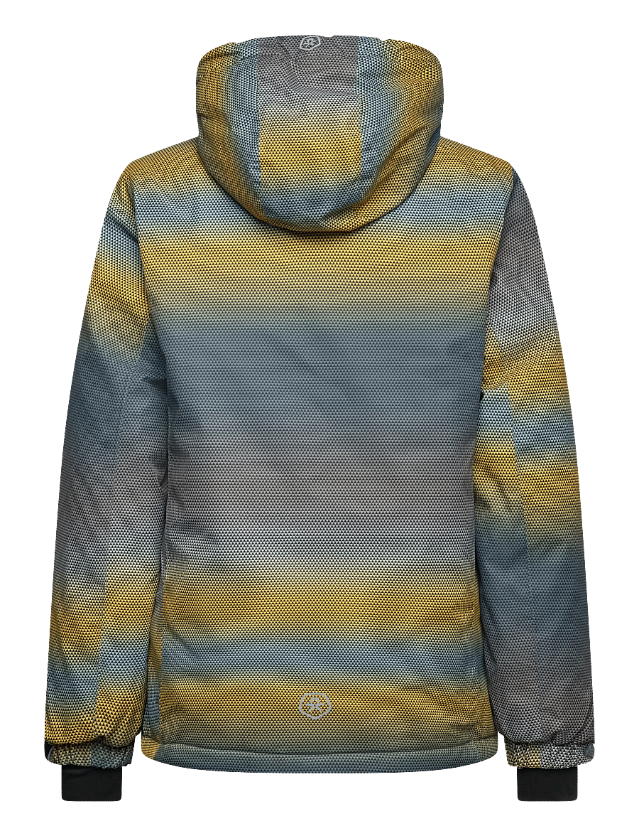 Color Kids - Ski Jacket - AOP - laskettelutakit - saffron - 1