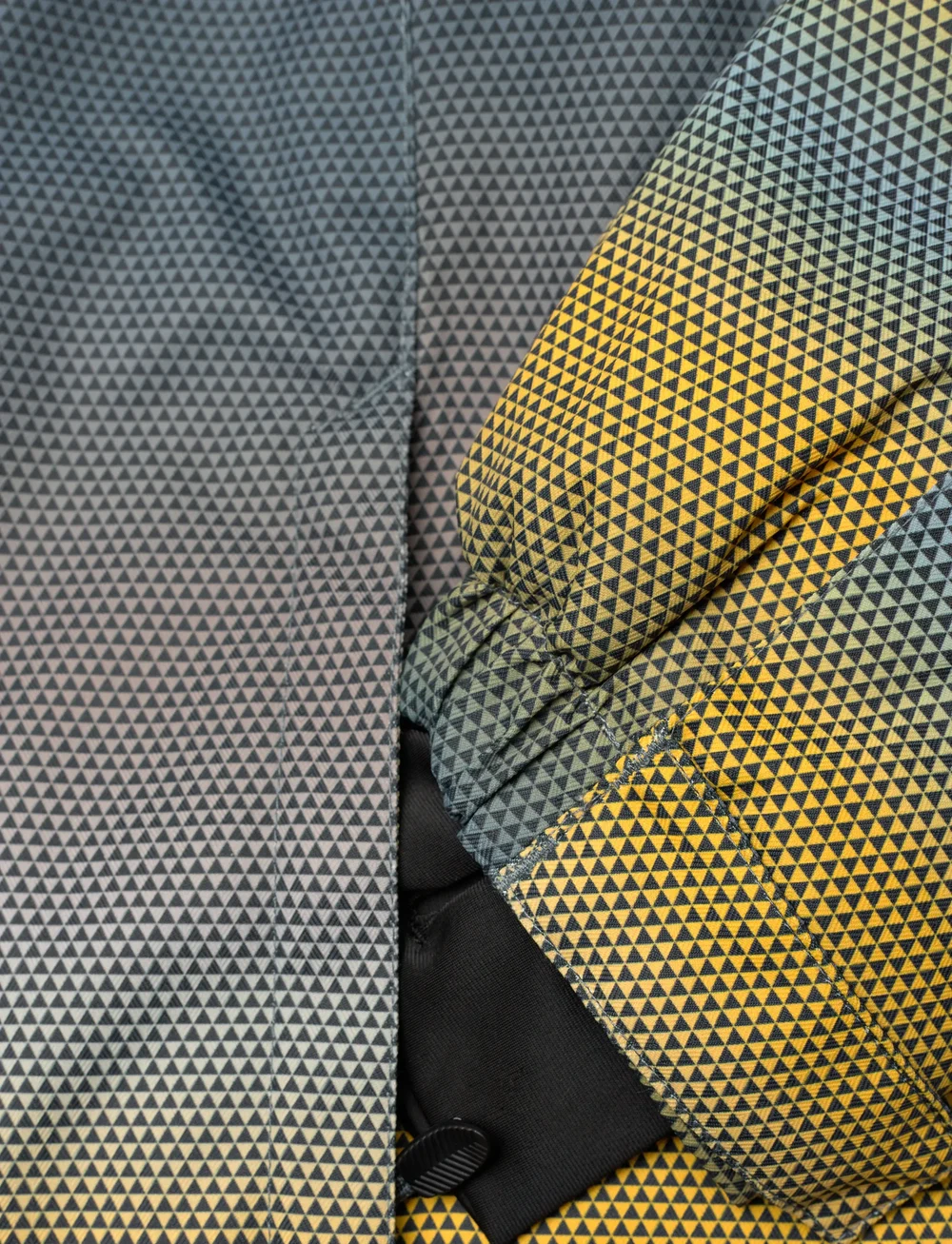 Color Kids - Ski Jacket - AOP - ski jackets - saffron - 4