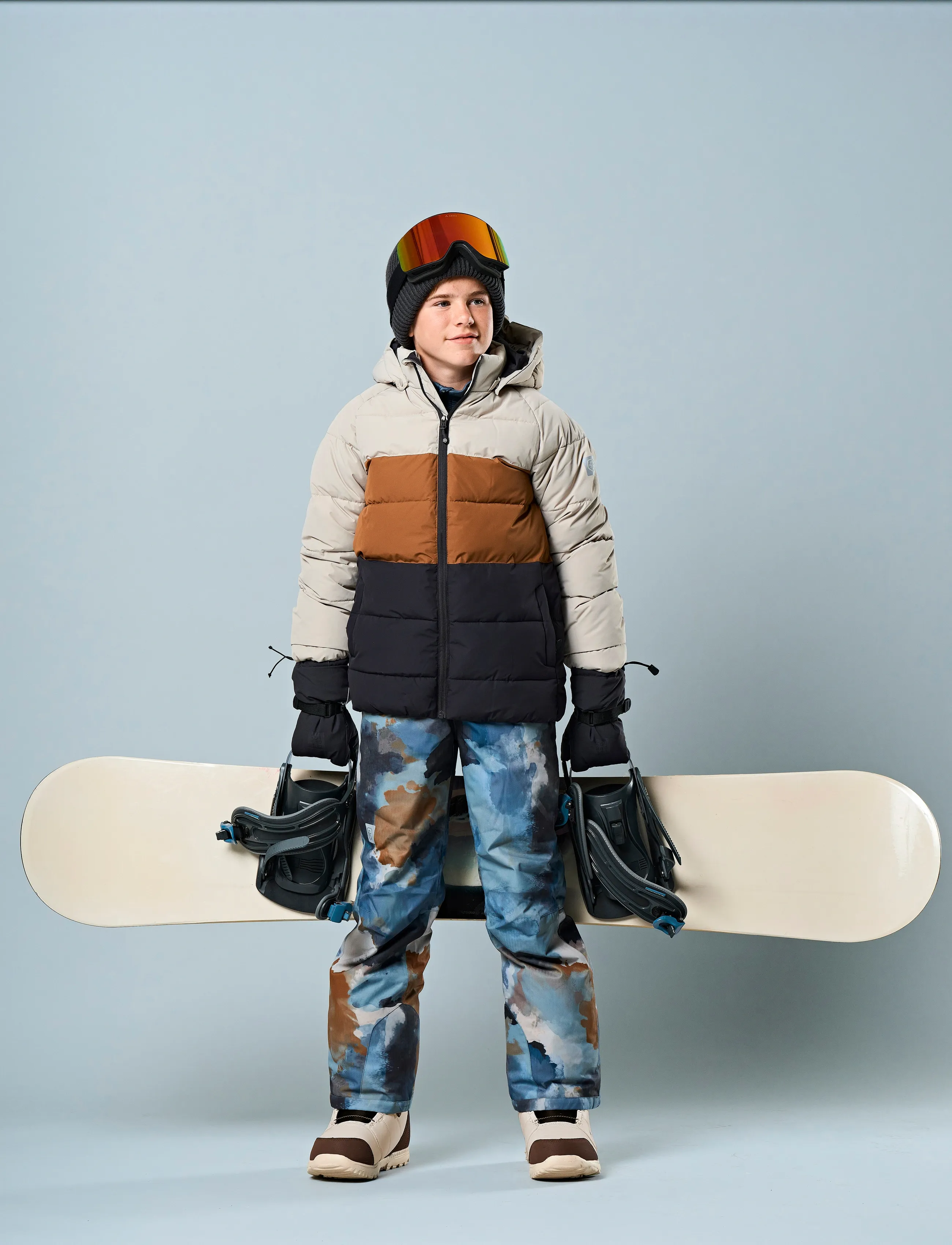 Color Kids - Ski Pants - AOP - stormy weather - 0