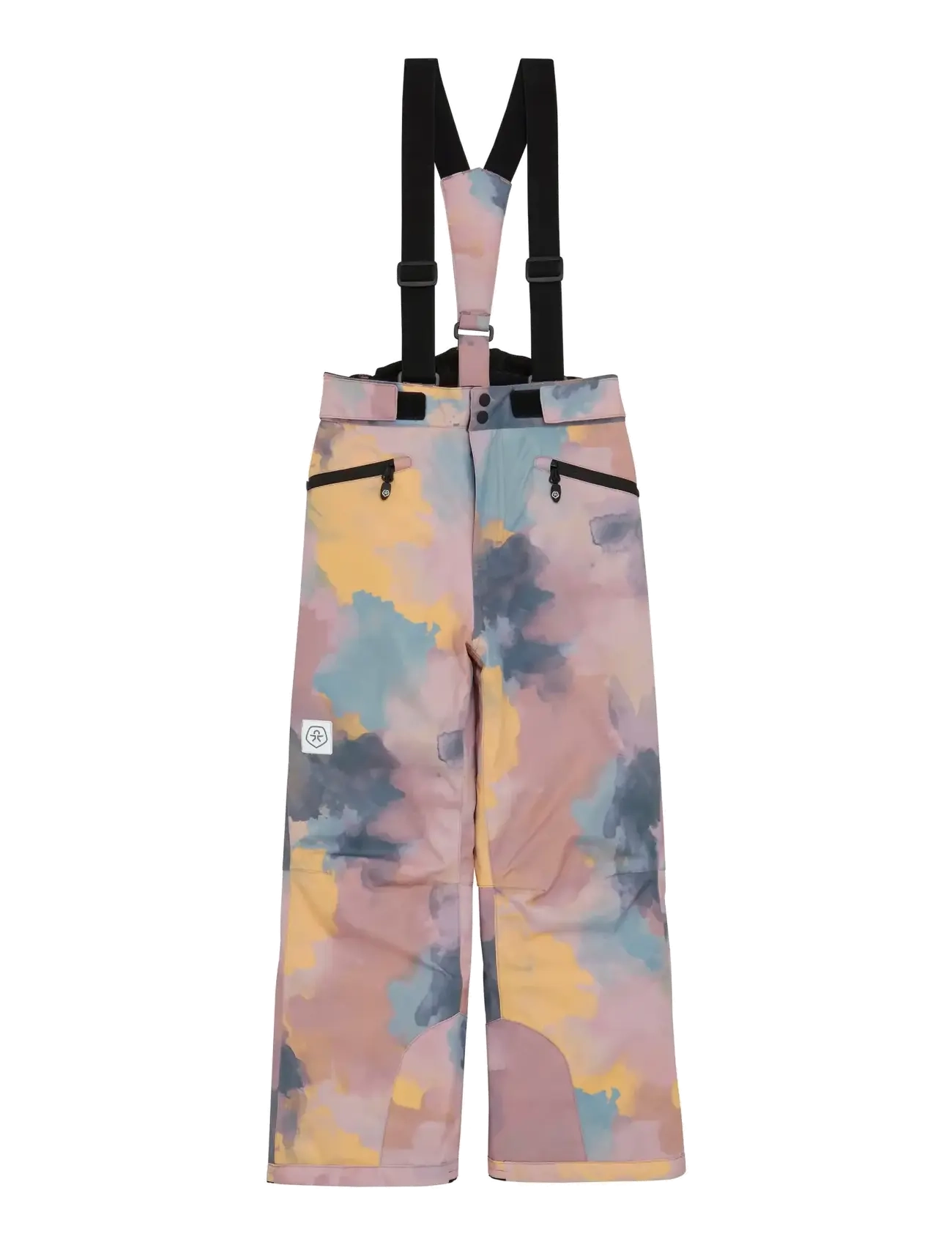 Color Kids - Ski Pants - AOP - woodrose - 1