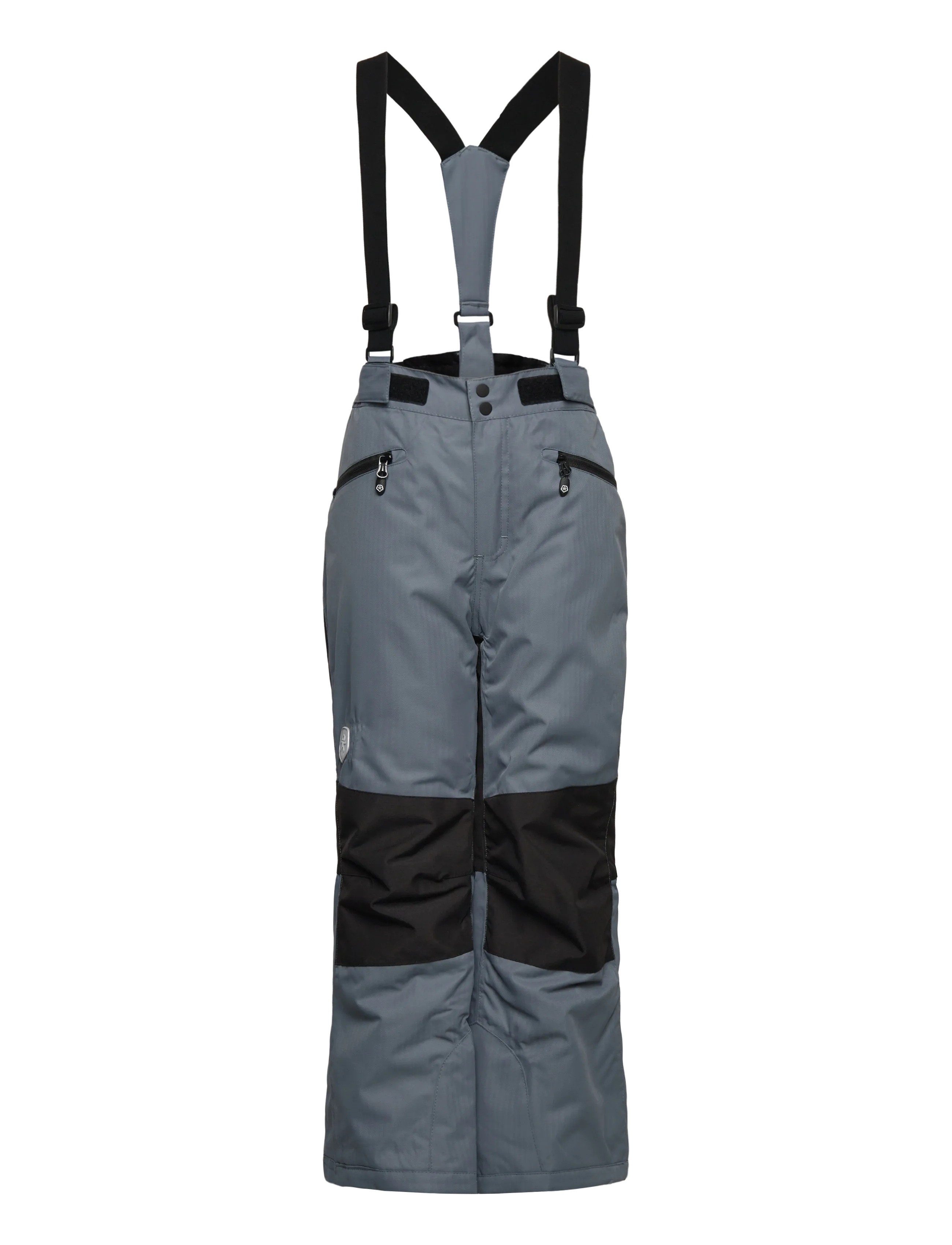 Color Kids - Ski Pants W. Zips & Contrast - stormy weather - 2