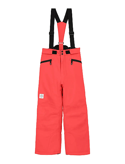 Color Kids Ski Pants W. Pockets - Odzież - DIVA PINK / pink/rose