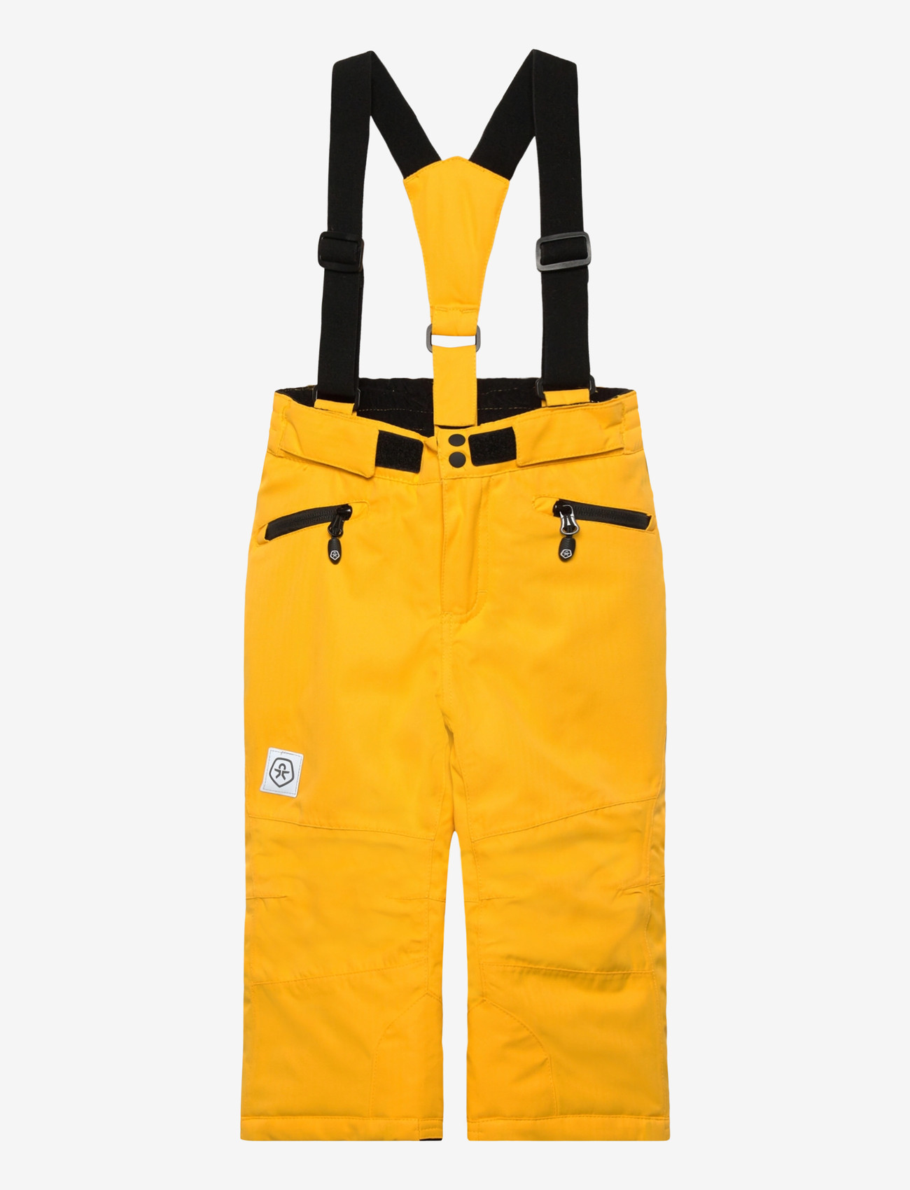 Color Kids - Ski Pants W. Pockets - skibukser - saffron - 1