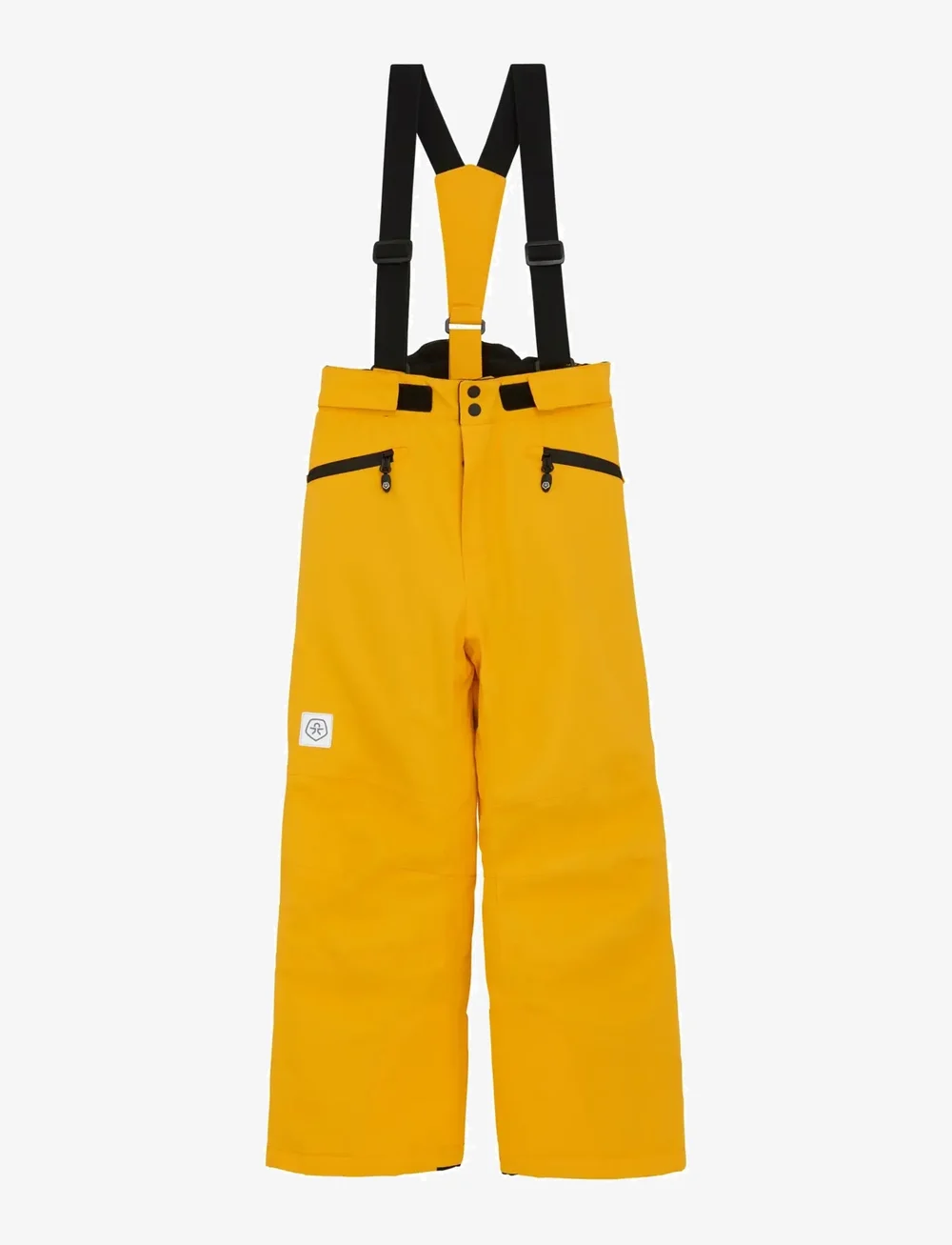 Color Kids - Ski Pants W. Pockets - skidbyxor - saffron - 1
