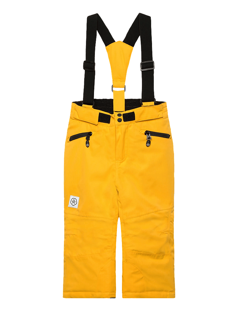 Color Kids - Ski Pants W. Pockets - skibukser - saffron - 1