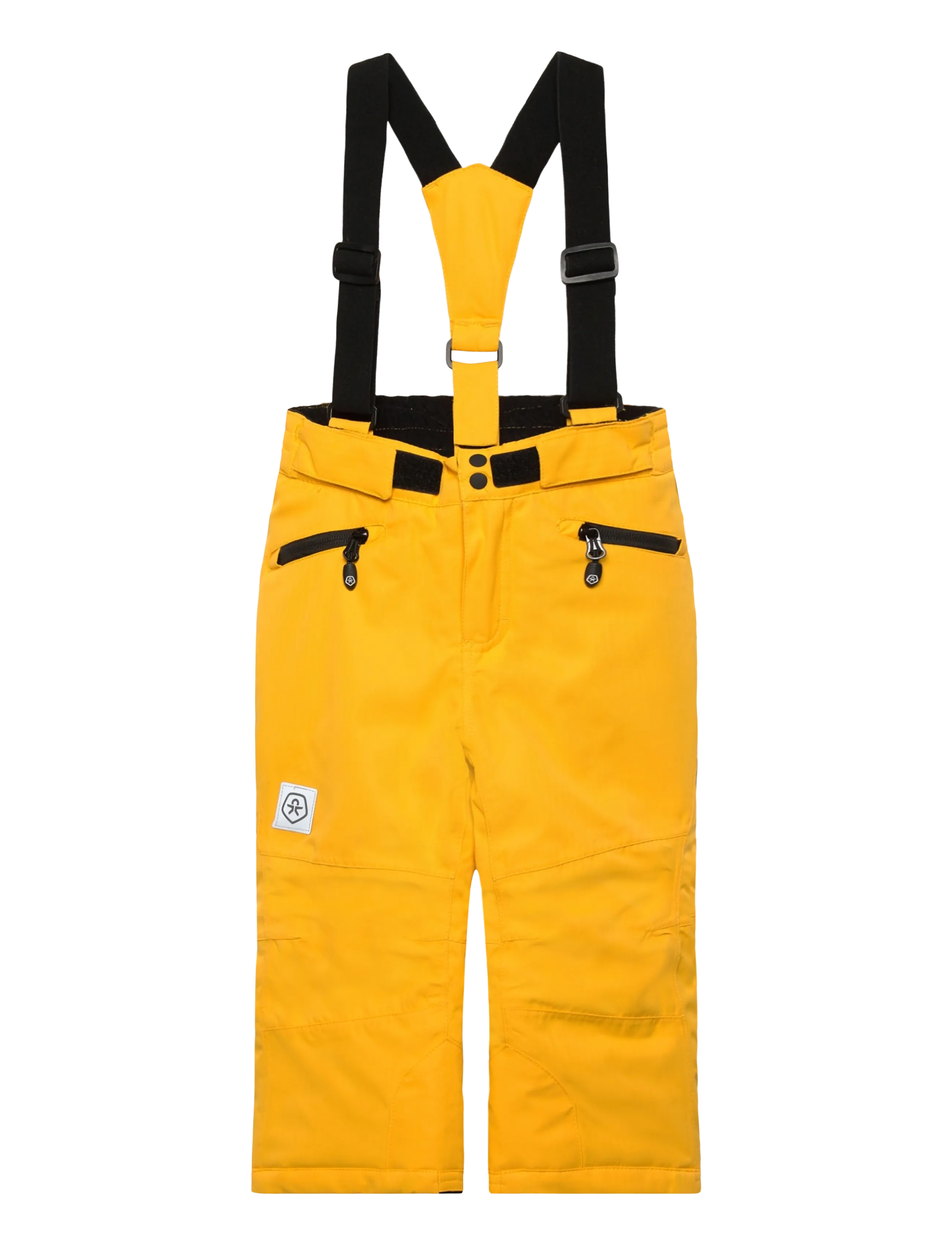 Color Kids Ski Pants W. Pockets - Winterhose - SAFFRON / yellow