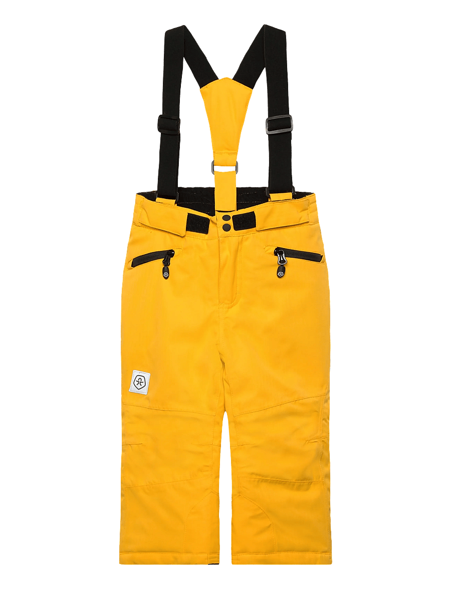 Color Kids - Ski Pants W. Pockets - skihosen - saffron - 1