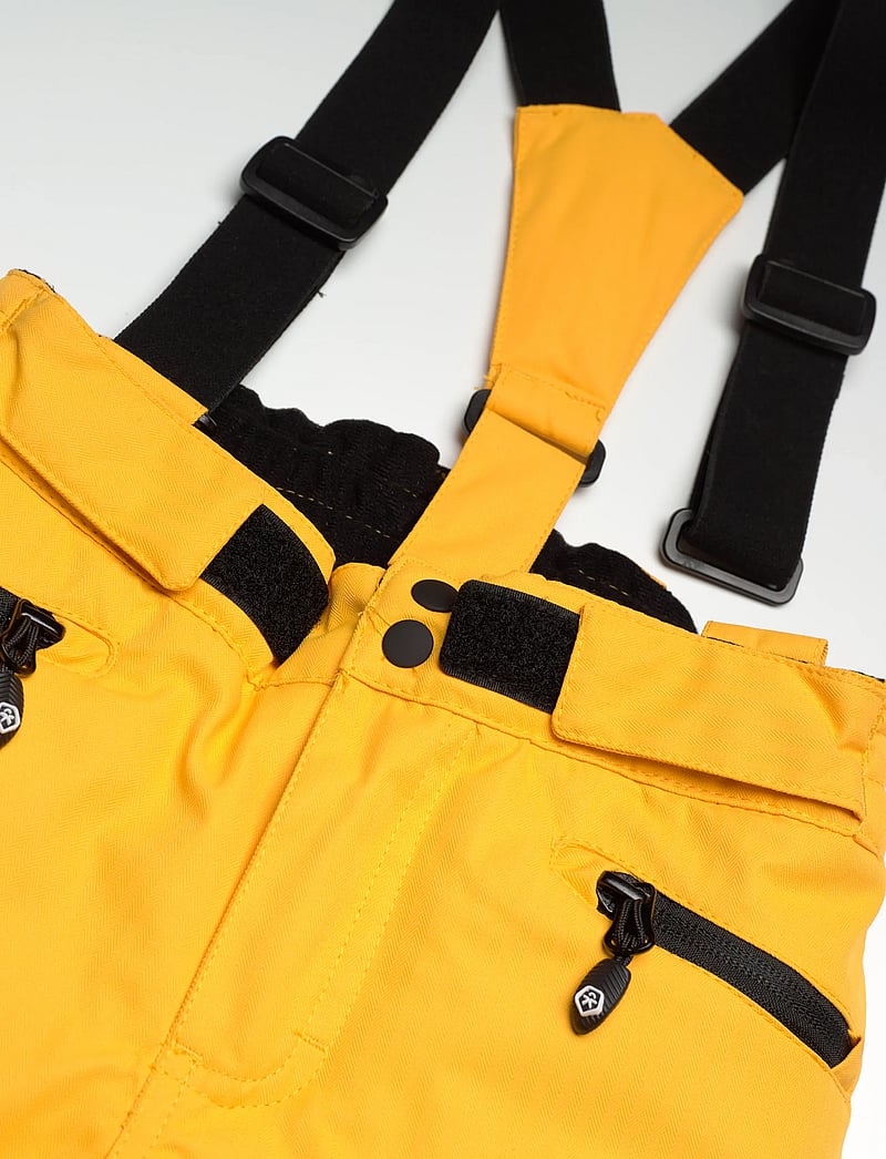 Color Kids - Ski Pants W. Pockets - skibukser - saffron - 4