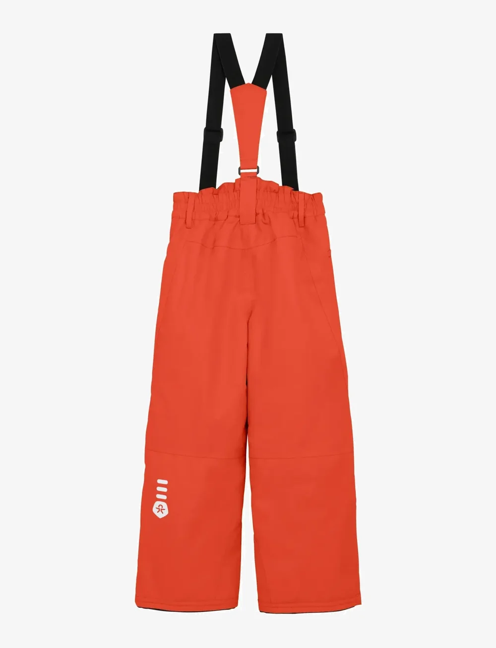 Color Kids - Ski Pants W. Pockets - skibukser - tangerine tango - 2