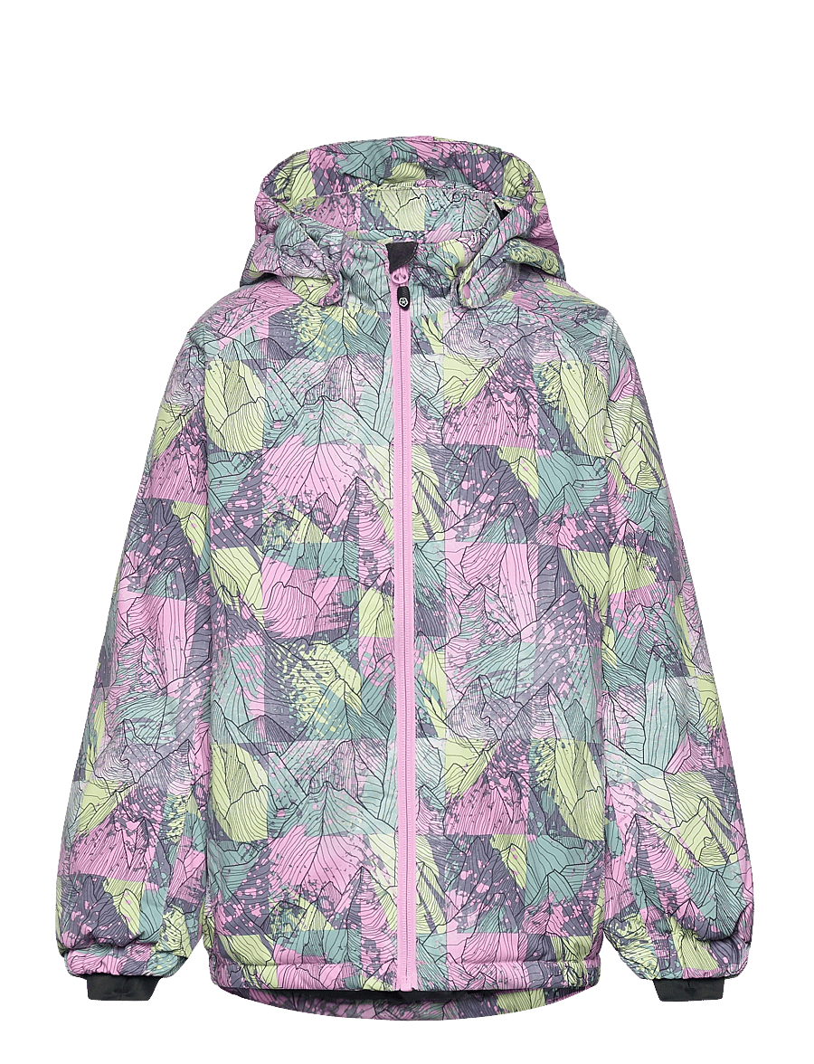 Color Kids - Ski Jacket - AOP - skijacken - bonbon - 0
