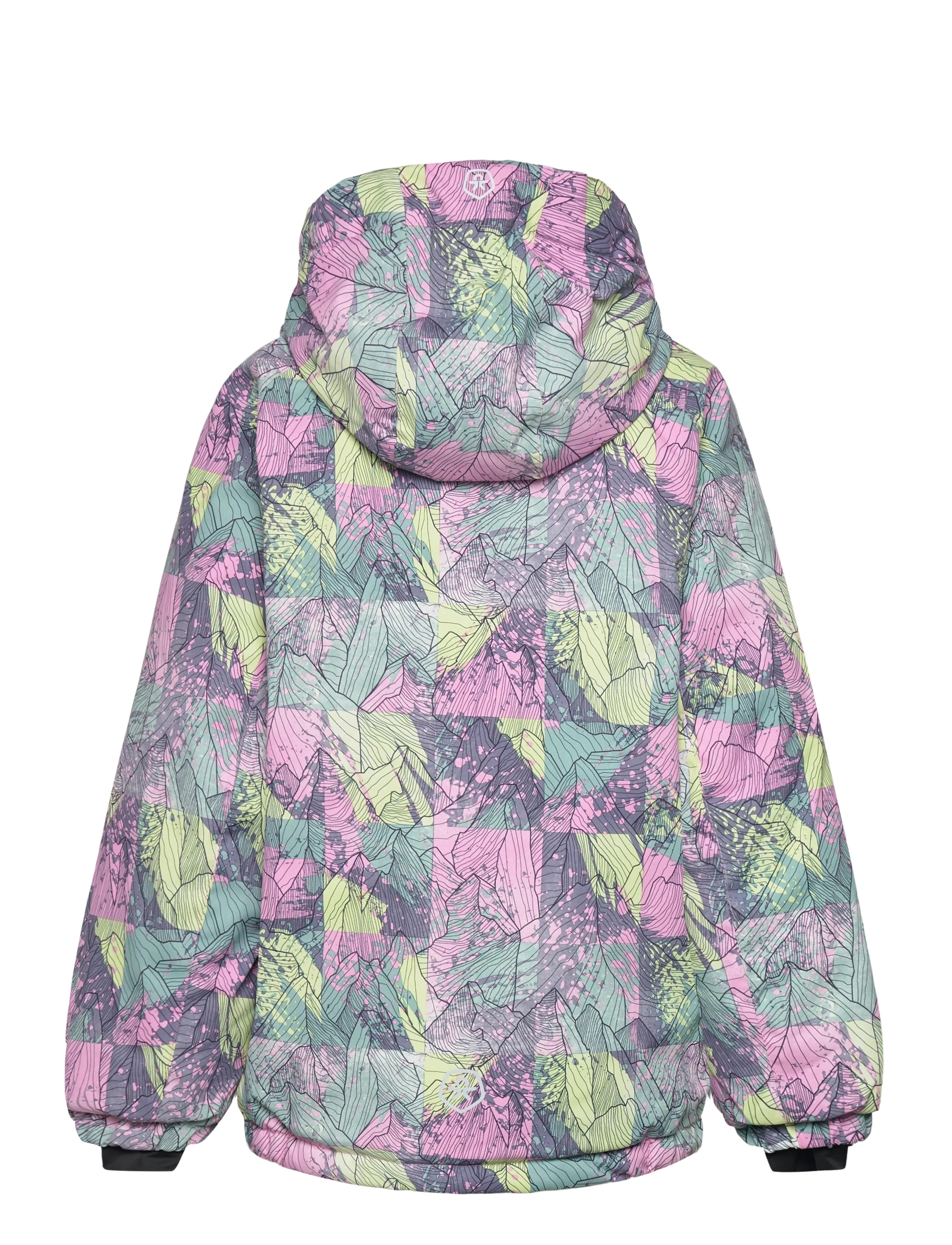 Color Kids - Ski Jacket - AOP - ski jackets - bonbon - 1