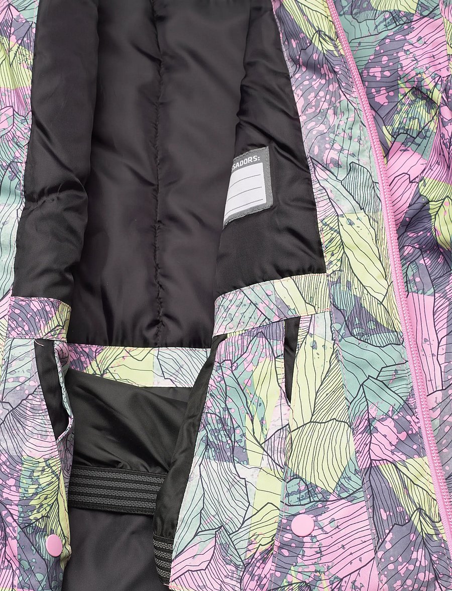 Color Kids - Ski Jacket - AOP - skijacken - bonbon - 4