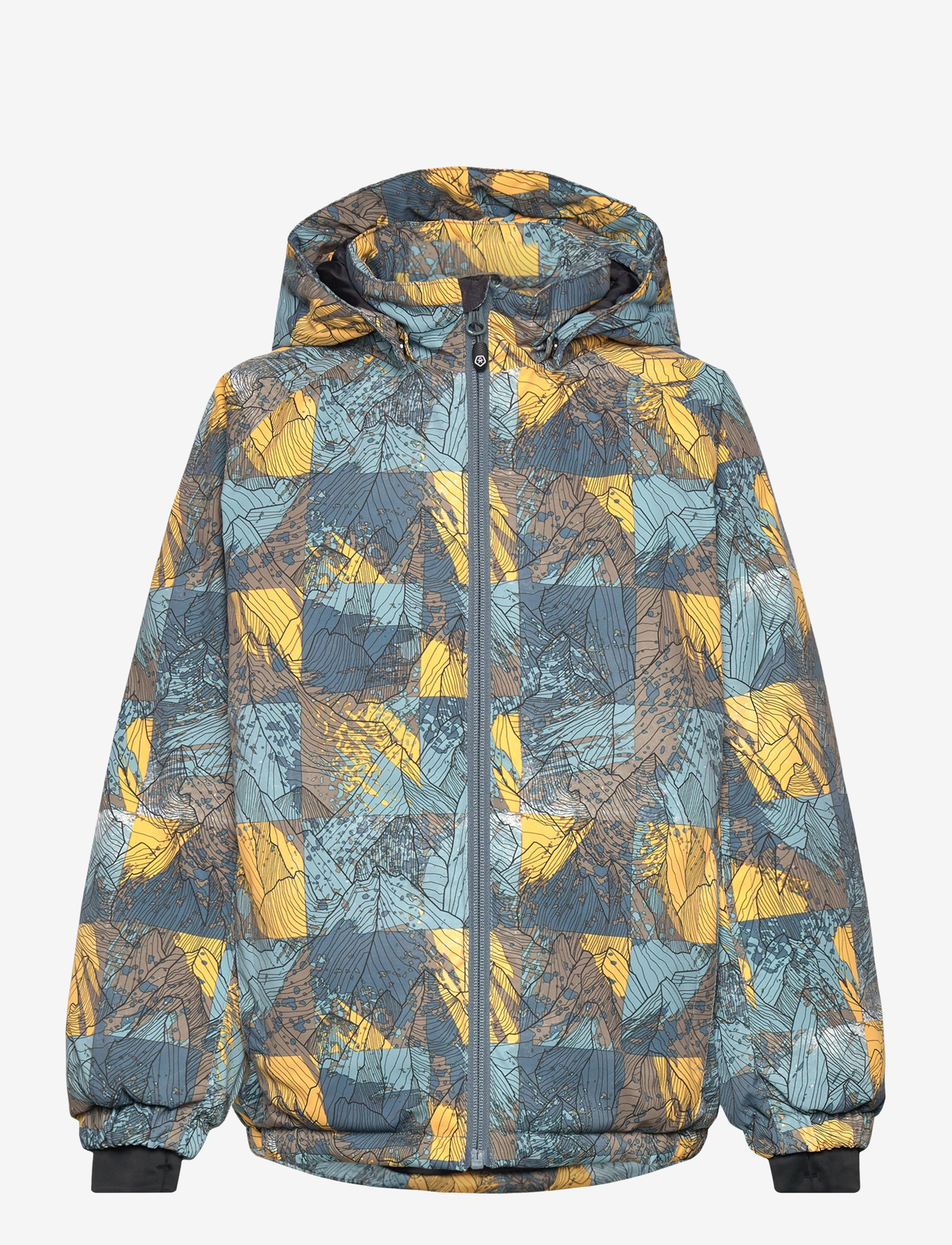 Color Kids - Ski Jacket - AOP - suusajoped - stormy weather - 0