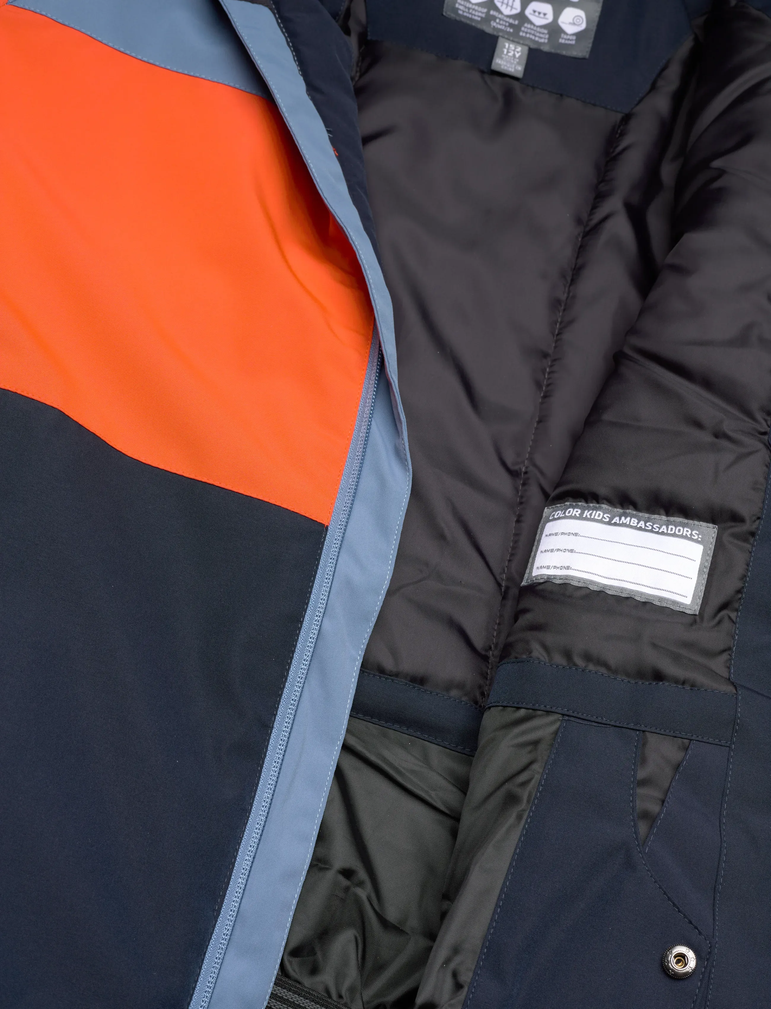 Color Kids - Ski Jacket - Colorblock - coronet blue - 4