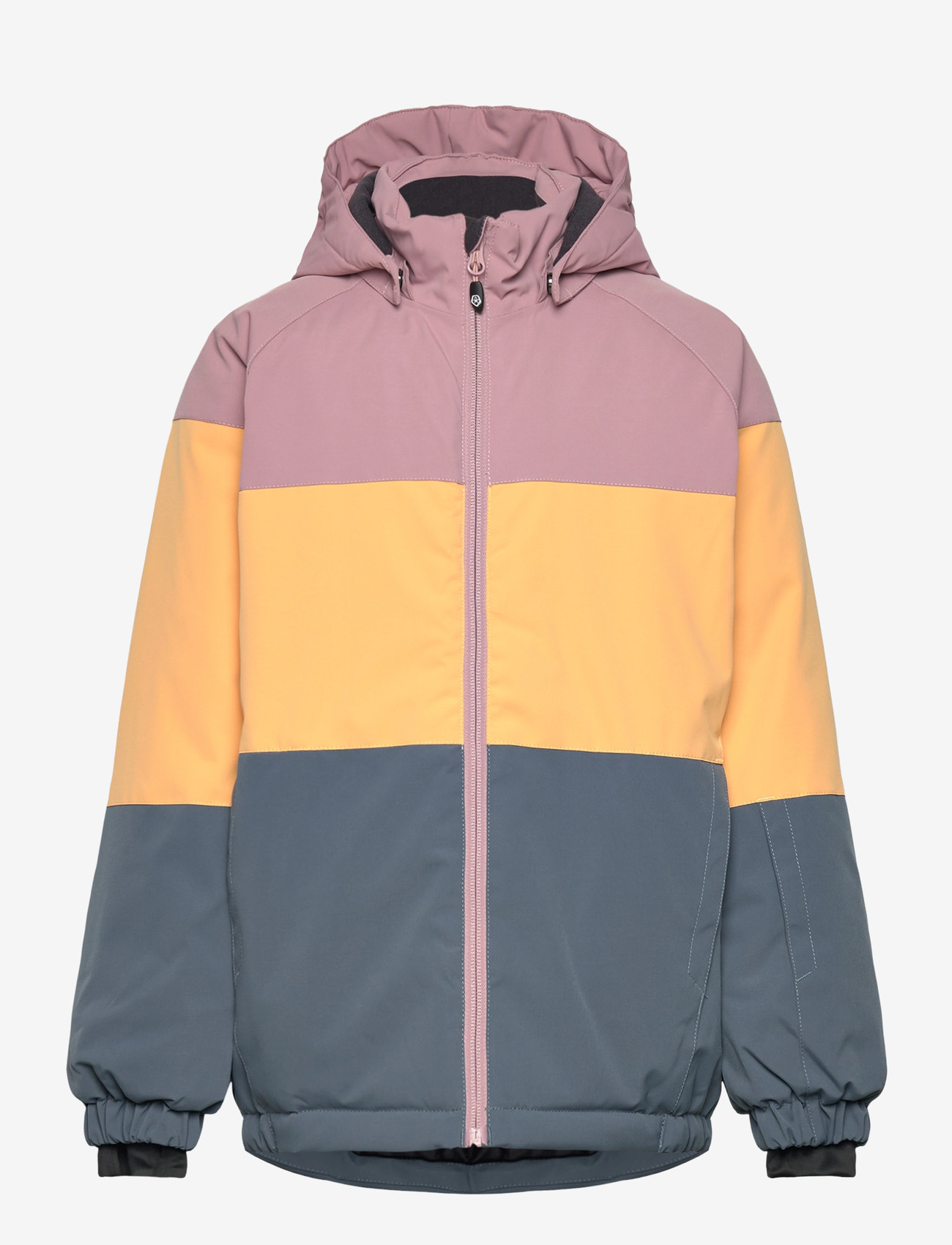 Color Kids - Ski Jacket - Colorblock - skidjackor - woodrose - 0
