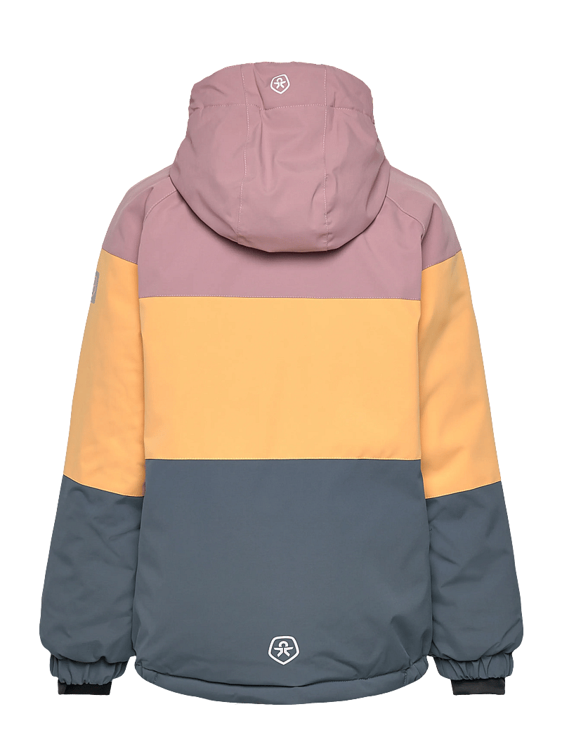 Color Kids - Ski Jacket - Colorblock - suusajoped - woodrose - 1