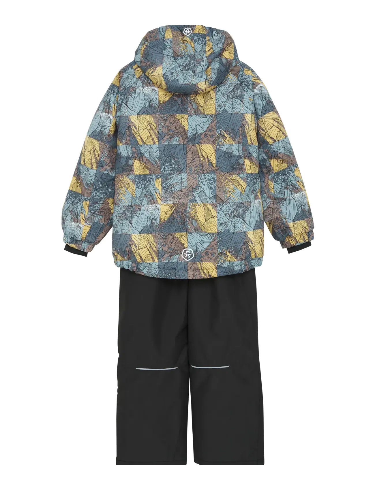 Color Kids - Ski Set - AOP - Útivistarföt - stormy weather - 1