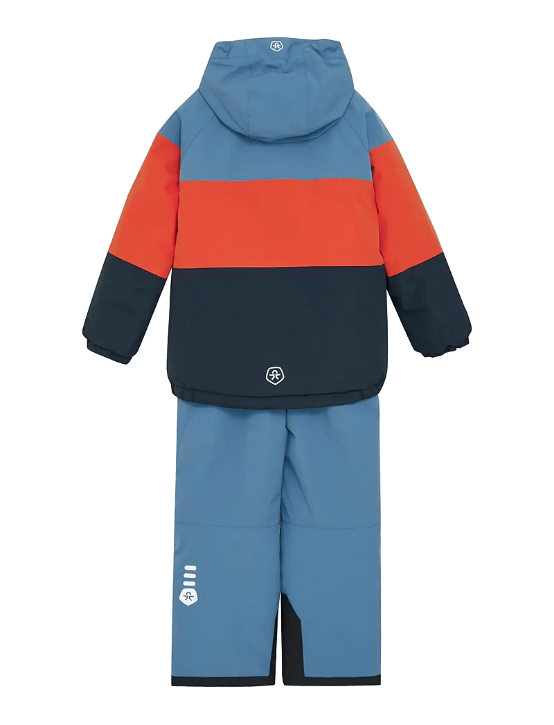 Color Kids - Ski Set - Colorblock - virsdrēbes - coronet blue - 2