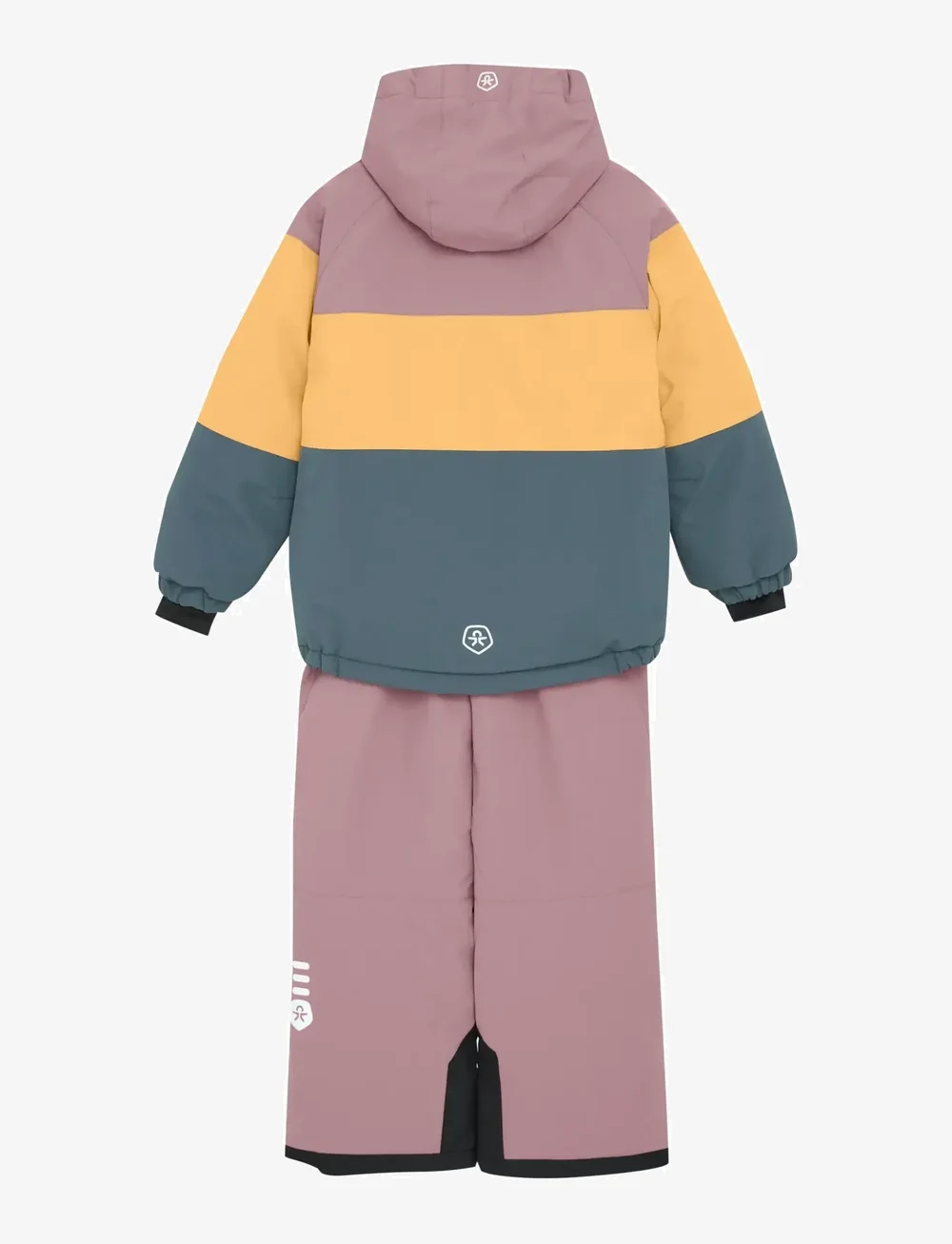 Color Kids - Ski Set - Colorblock - snowsuit - woodrose - 1