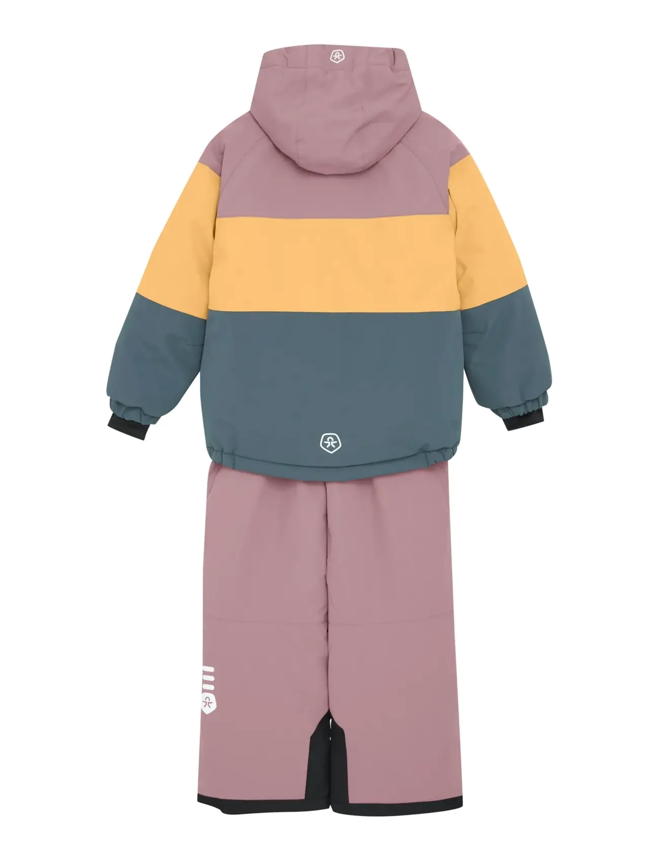 Color Kids - Ski Set - Colorblock - woodrose - 1