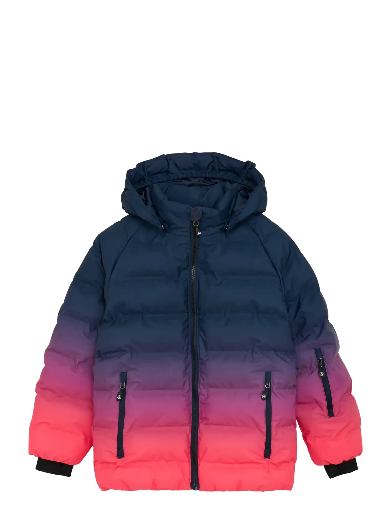 COLOR Kinder Ski Jacke - Quilt & Gradient Pink - 110 - Kinder