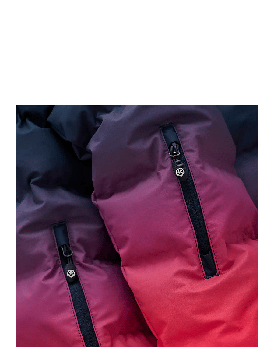 Color Kids - Ski Jacket - Quilt & Gradient - skijacken - diva pink - 4