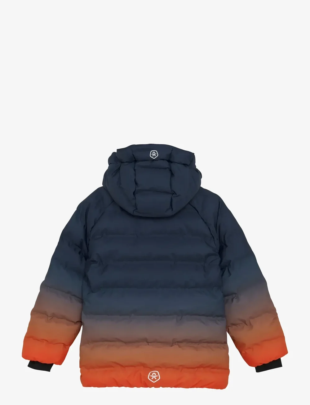 Color Kids - Ski Jacket - Quilt & Gradient - skidjackor - tangerine tango - 1