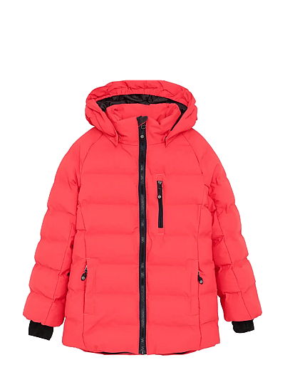 Color Kids Ski Jacket - Quilt - Odzież - DIVA PINK / pink/rose
