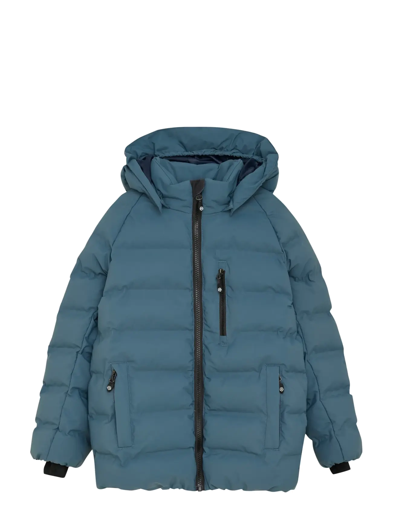 Color Kids Ski Jacket Quilt, 110, Snow-ski Clothing, Blau - Jacket, Kinder